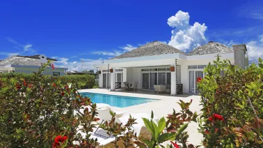 Two-bedroom villa on the second line