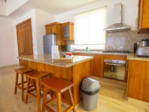 Oceanfront  three-bedroom villa