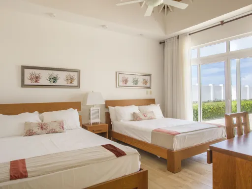 Oceanfront three-bedroom villa