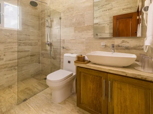 Oceanfront four-bedroom villa