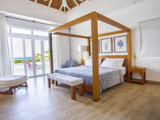 Oceanfront three-bedroom villa