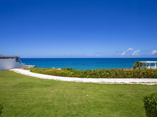 Oceanfront four-bedroom villa