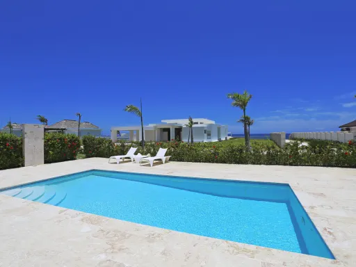 Two-bedroom villa on the second line