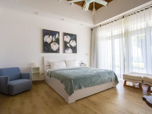 Oceanfront three-bedroom villa