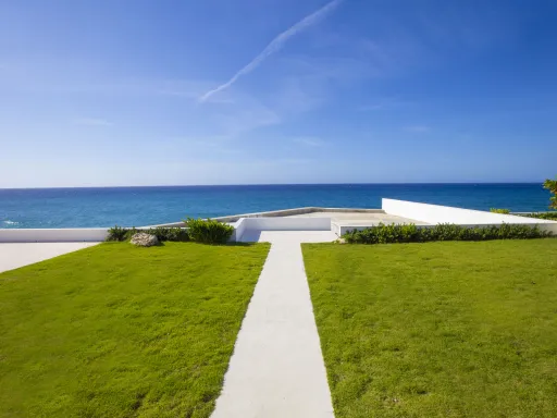 Oceanfront three-bedroom villa