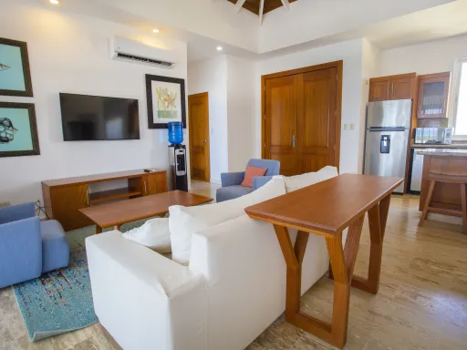 Oceanfront three-bedroom villa