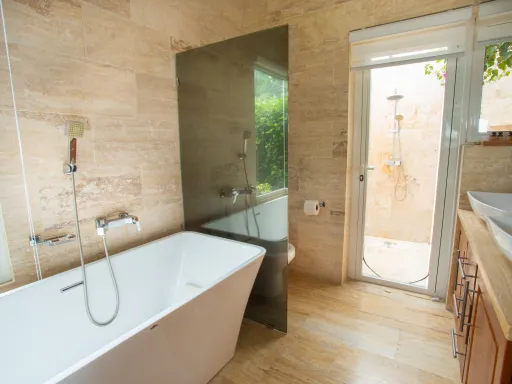 Oceanfront three-bedroom villa