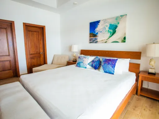 Oceanfront three-bedroom villa