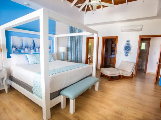 Oceanfront three-bedroom villa