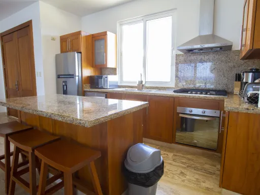 Oceanfront three-bedroom villa