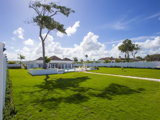 Oceanfront four-bedroom villa