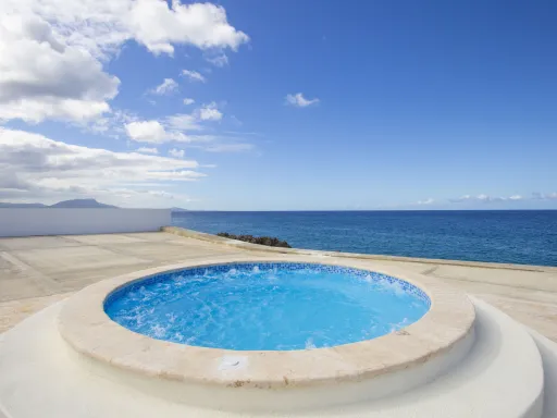 Oceanfront four-bedroom villa