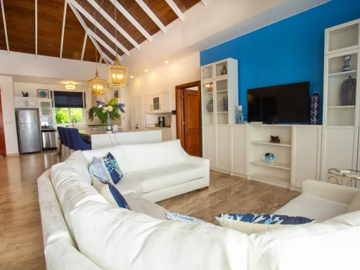 Oceanfront three-bedroom villa