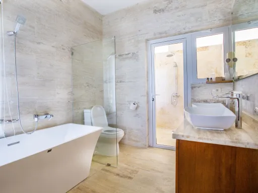 Oceanfront three-bedroom villa