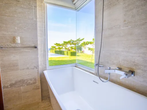 Oceanfront three-bedroom villa