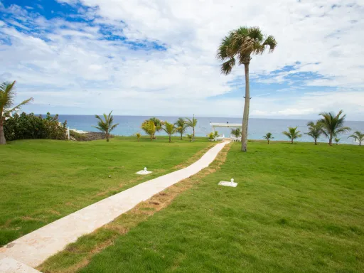 Oceanfront three-bedroom villa